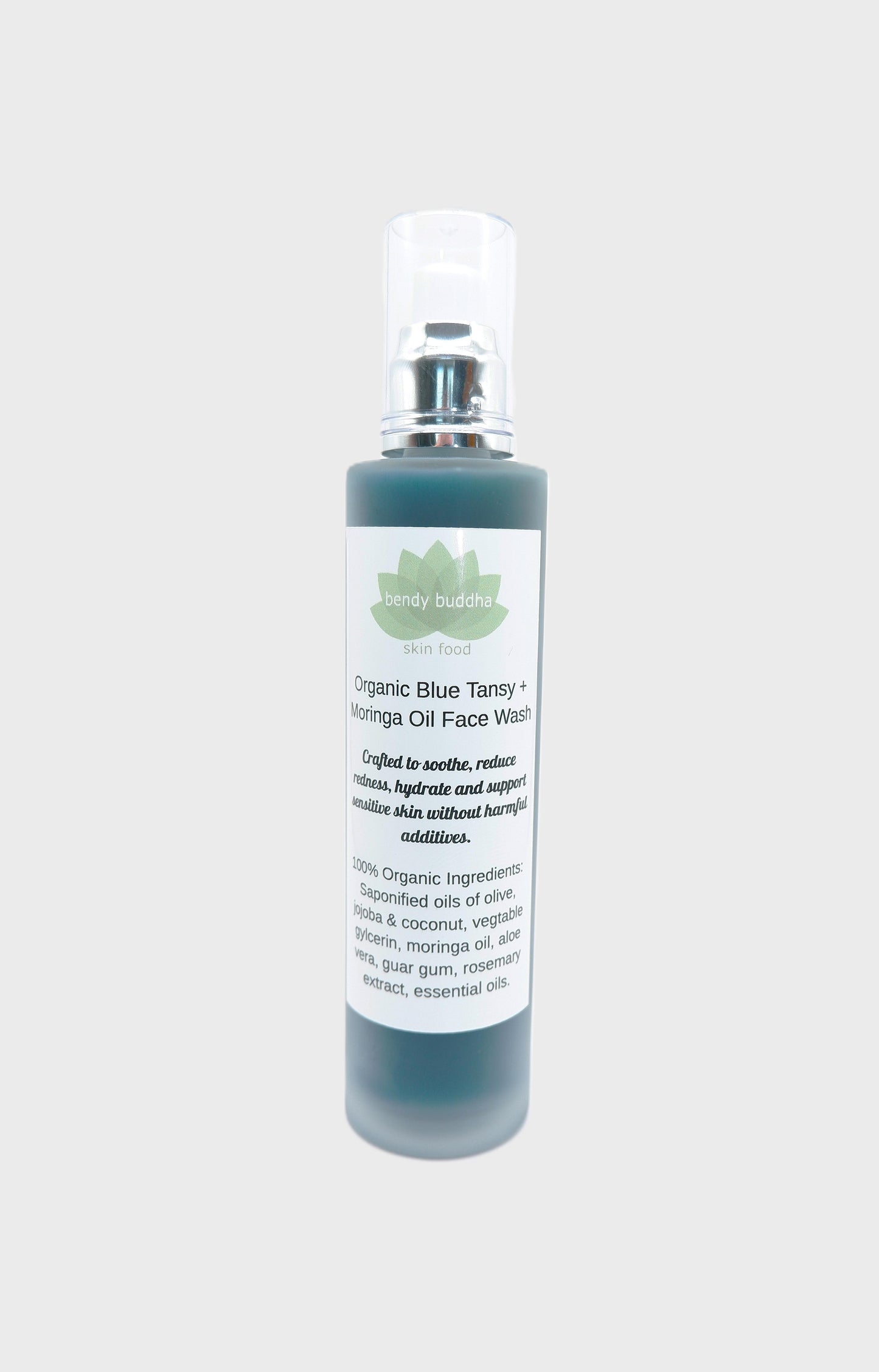 Organic Blue Tansy + Moringa Oil Face Wash