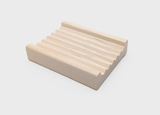 100% Maple Hardwood Soap Dish